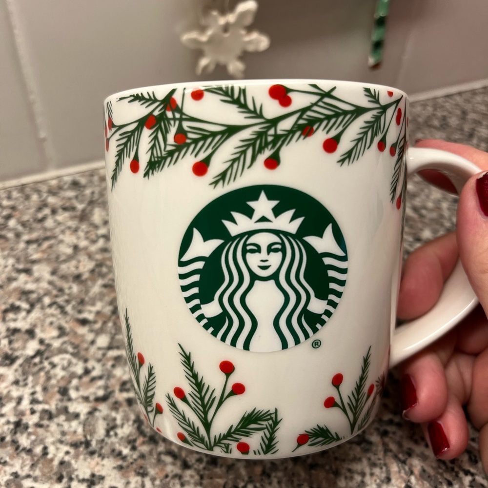 Starbucks Holiday Mug with Festive Design